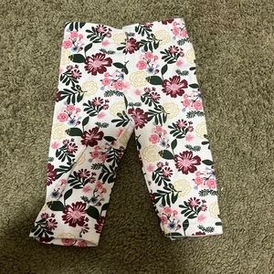 Floral pink pants new w/out tags